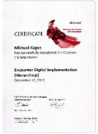 EDI training certificate of Michael Kogan